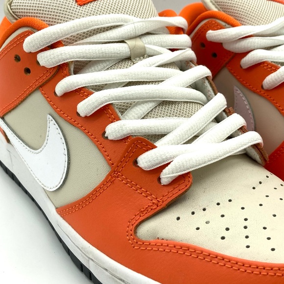 Nike SB Low Dunk Pro Orange Box White Sz 10 Rare shoes sneakers new no box main image 16